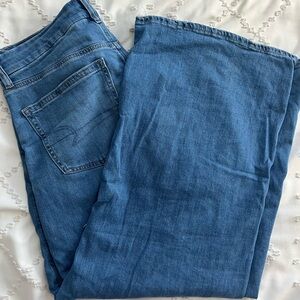 American Eagle wide leg jeans